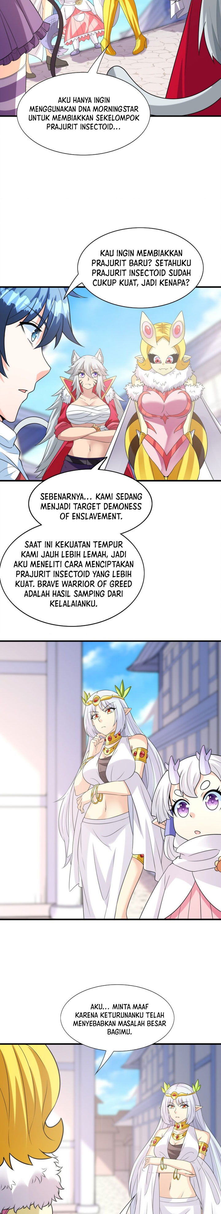 My Harem Is Entirely Female Demon Villains chapter 107 halaman 12