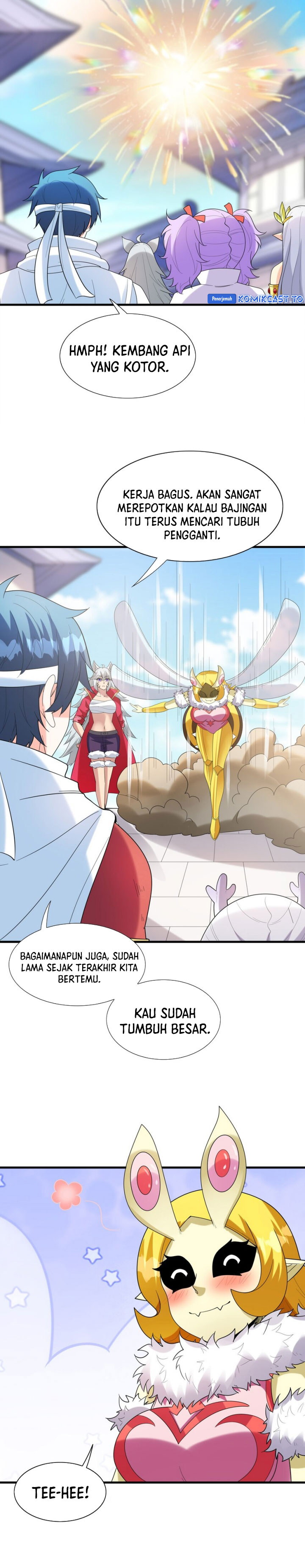 My Harem Is Entirely Female Demon Villains chapter 107 halaman 9