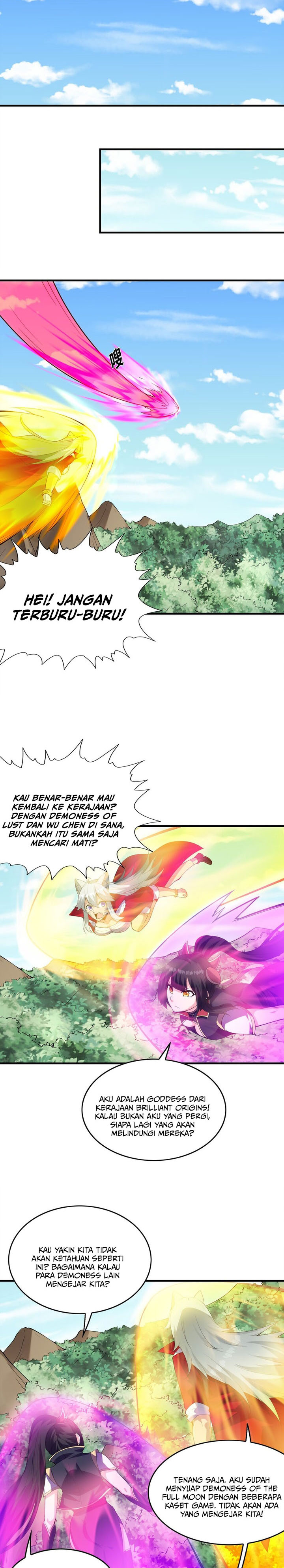 My Harem Is Entirely Female Demon Villains chapter 108 halaman 12