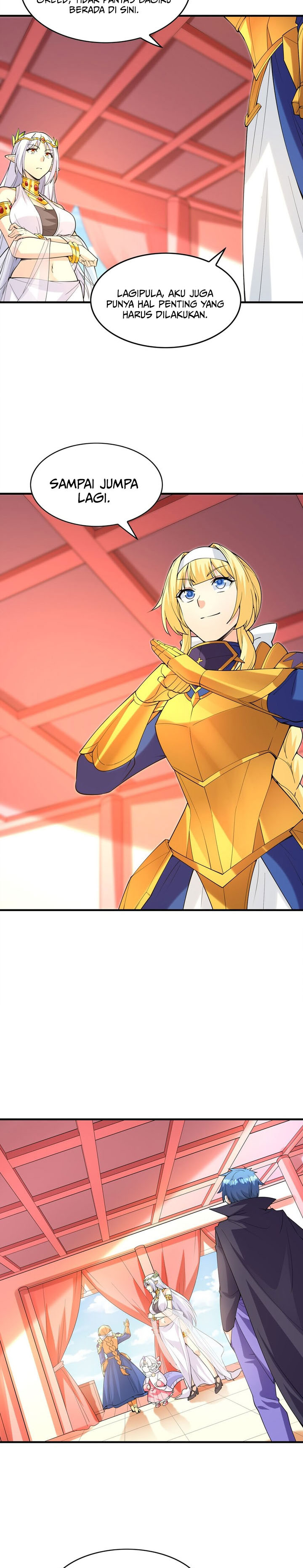 My Harem Is Entirely Female Demon Villains chapter 108 halaman 8