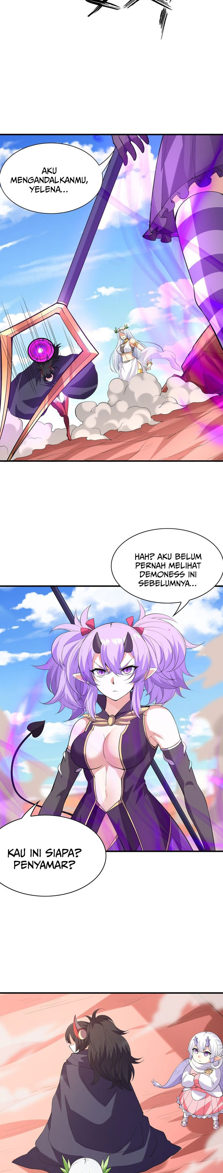 My Harem Is Entirely Female Demon Villains chapter 109 halaman 11