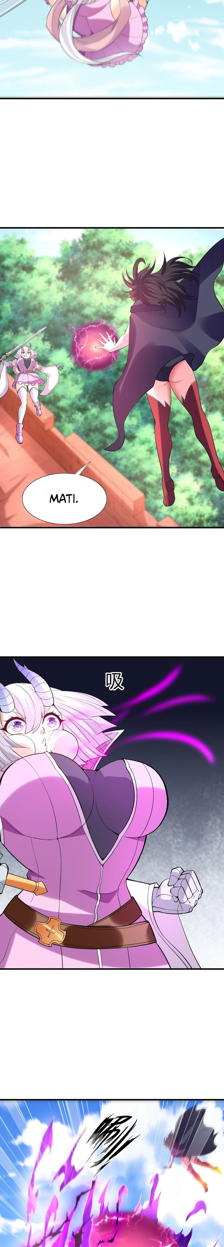 My Harem Is Entirely Female Demon Villains chapter 109 halaman 15