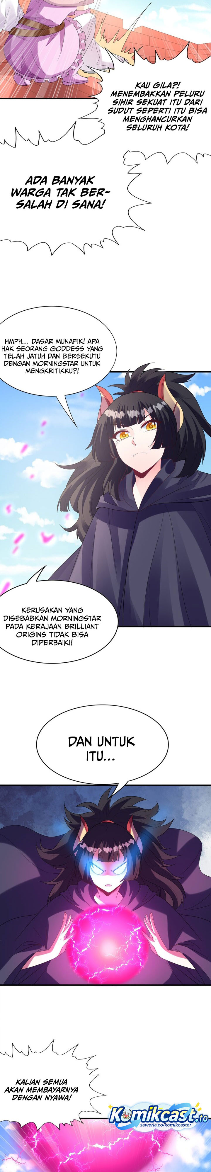My Harem Is Entirely Female Demon Villains chapter 109 halaman 17