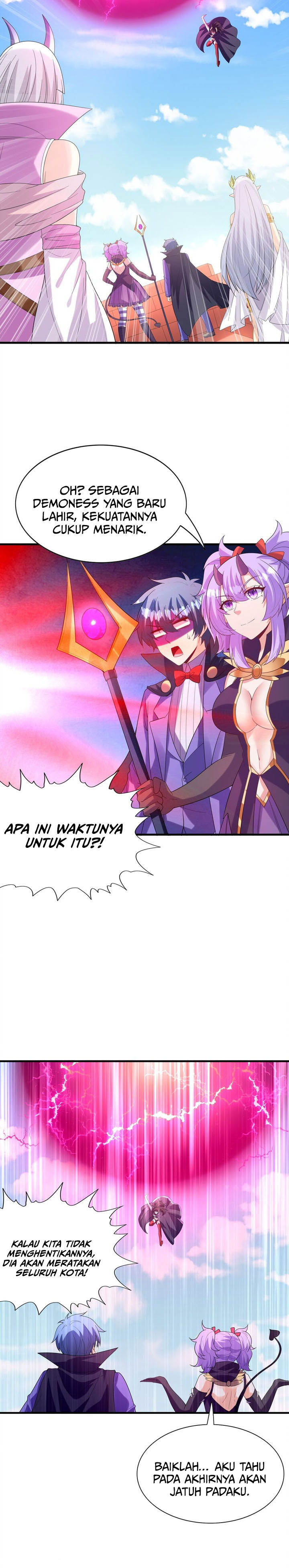My Harem Is Entirely Female Demon Villains chapter 109 halaman 18