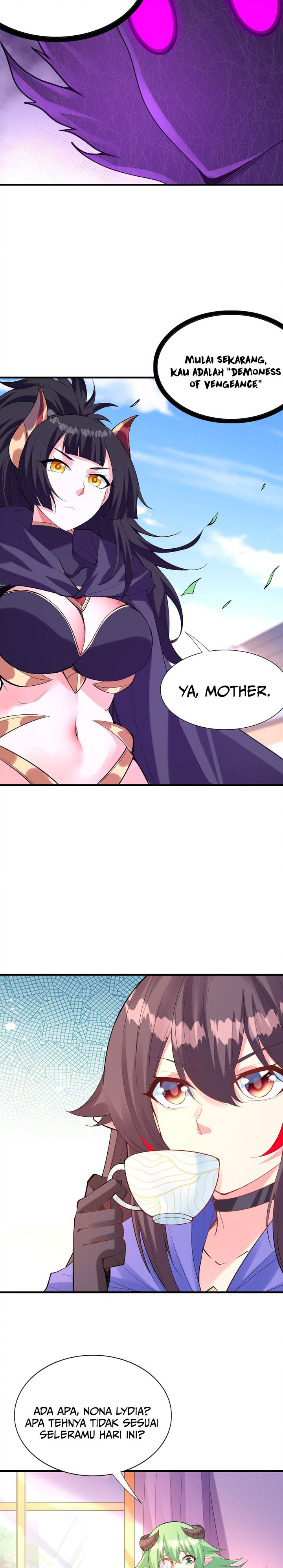 My Harem Is Entirely Female Demon Villains chapter 109 halaman 4