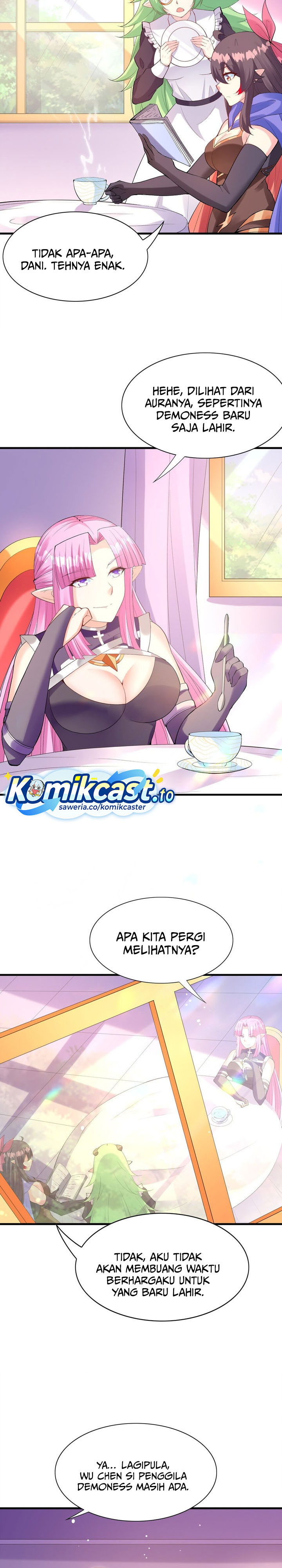 My Harem Is Entirely Female Demon Villains chapter 109 halaman 5