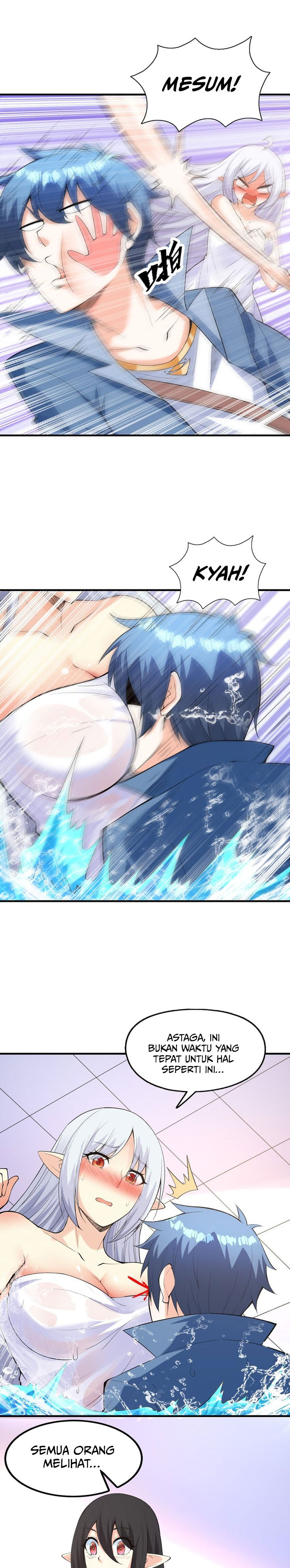 My Harem Is Entirely Female Demon Villains chapter 96 halaman 11