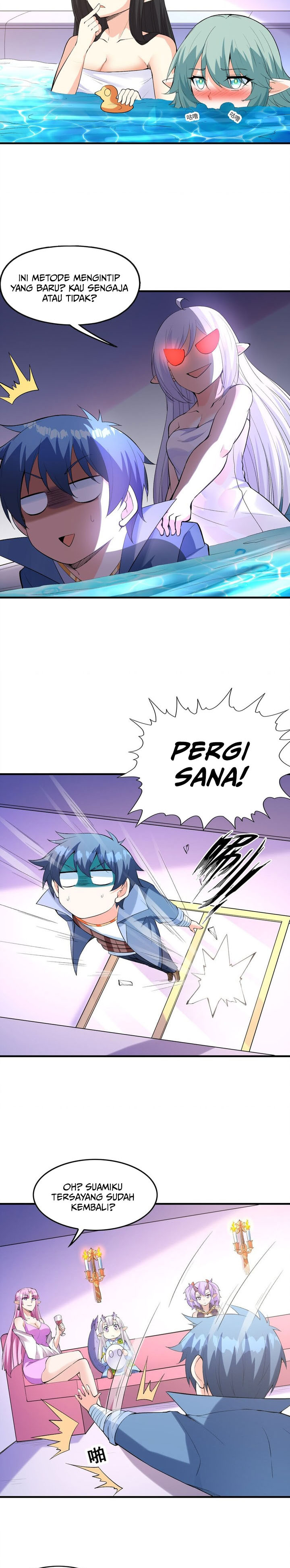 My Harem Is Entirely Female Demon Villains chapter 96 halaman 12