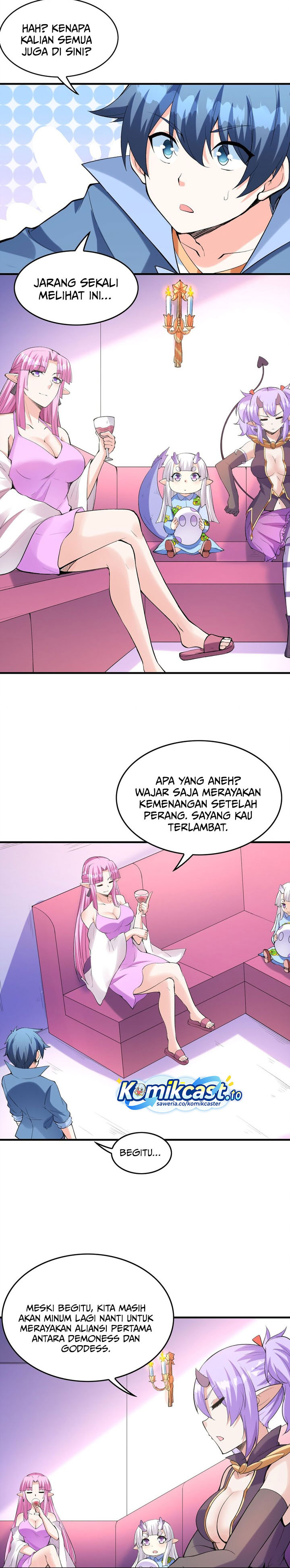 My Harem Is Entirely Female Demon Villains chapter 96 halaman 13