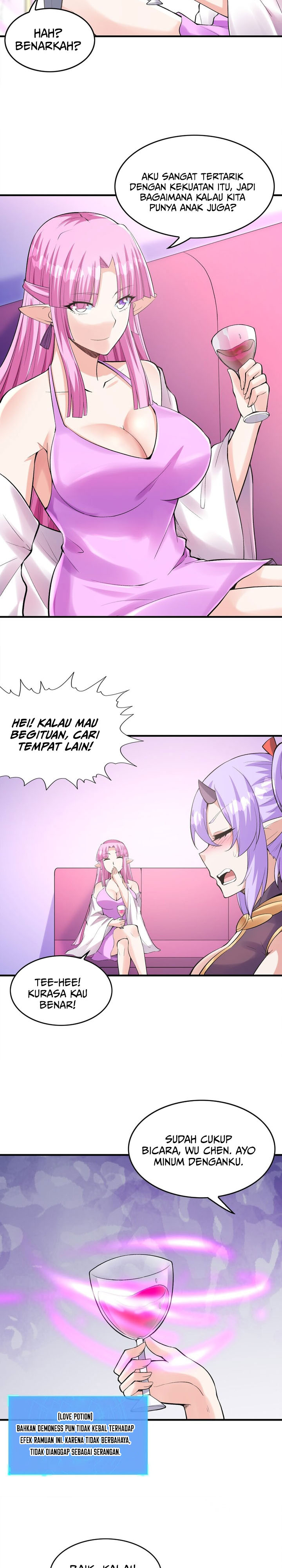 My Harem Is Entirely Female Demon Villains chapter 96 halaman 15