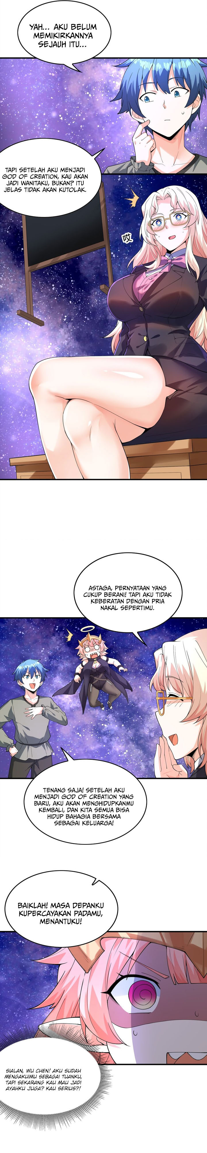 My Harem Is Entirely Female Demon Villains chapter 96 halaman 6