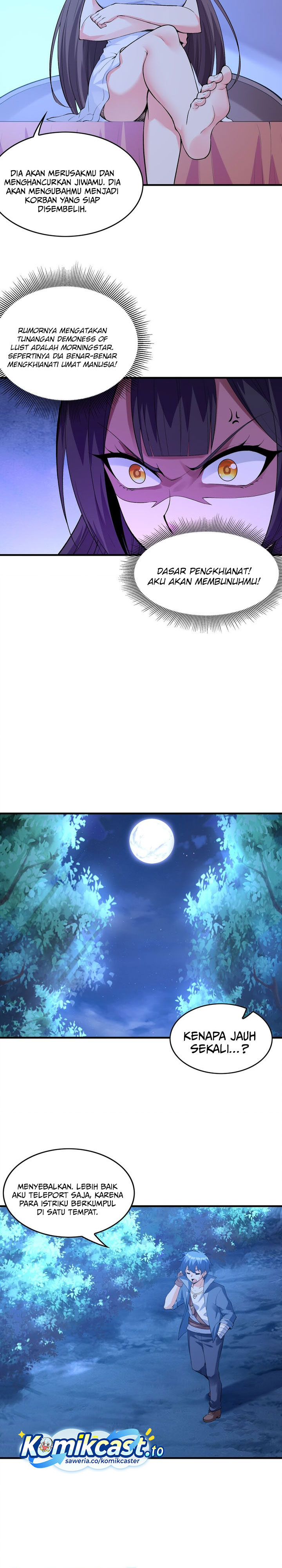My Harem Is Entirely Female Demon Villains chapter 96 halaman 9