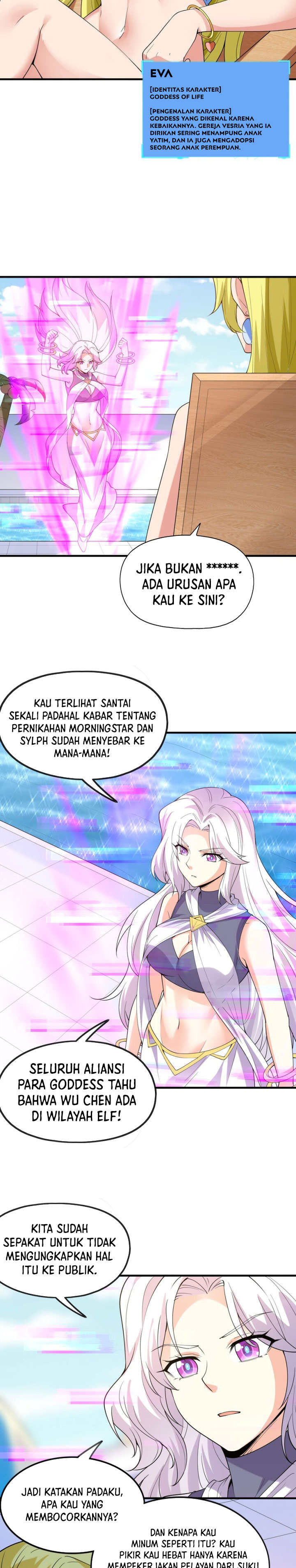 My Harem Is Entirely Female Demon Villains chapter 97 halaman 12