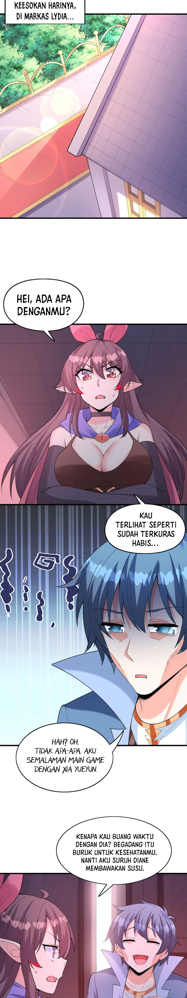 My Harem Is Entirely Female Demon Villains chapter 99 halaman 10