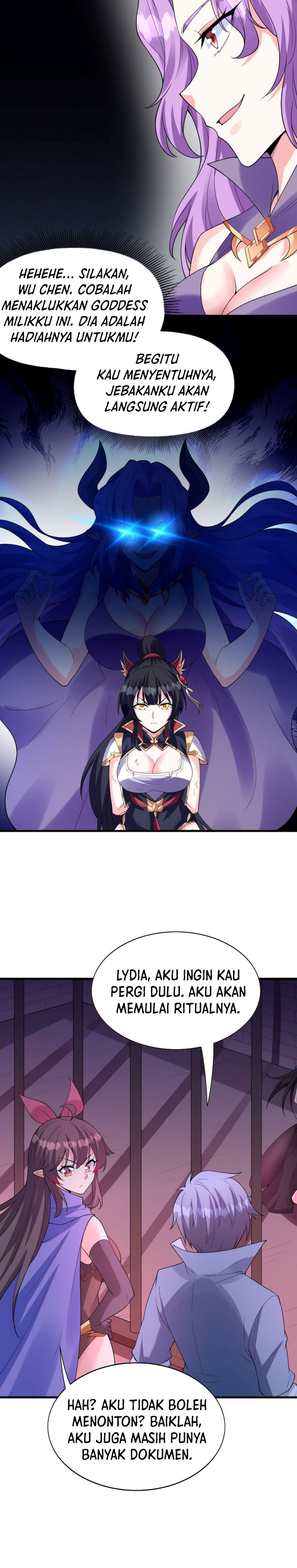 My Harem Is Entirely Female Demon Villains chapter 99 halaman 15
