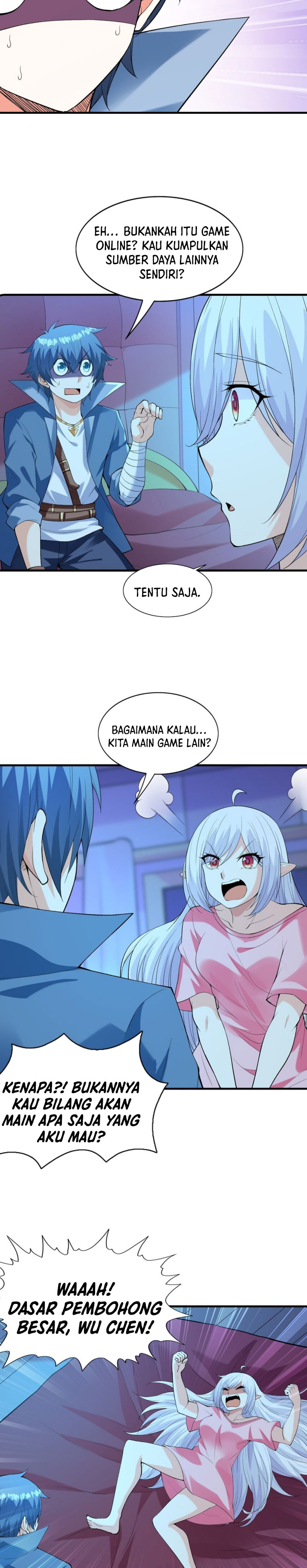 My Harem Is Entirely Female Demon Villains chapter 99 halaman 4