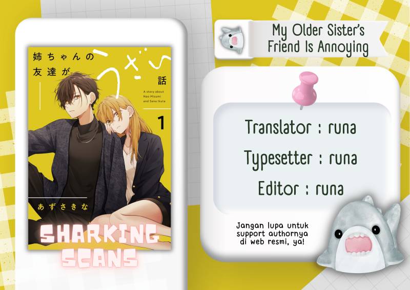 Nee-chan no Tomodachi ga Uzai-banashi Chapter 1 – halaman 1