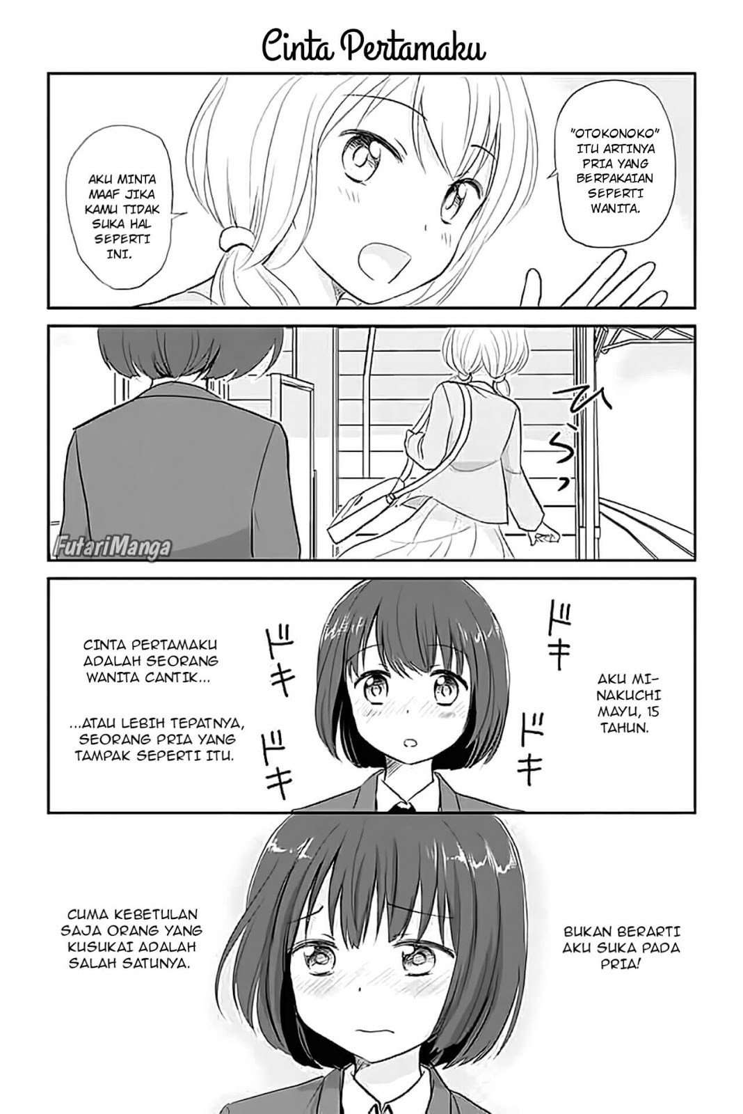Otome Danshi ni Koisuru Otome Chapter 1 – halaman 6