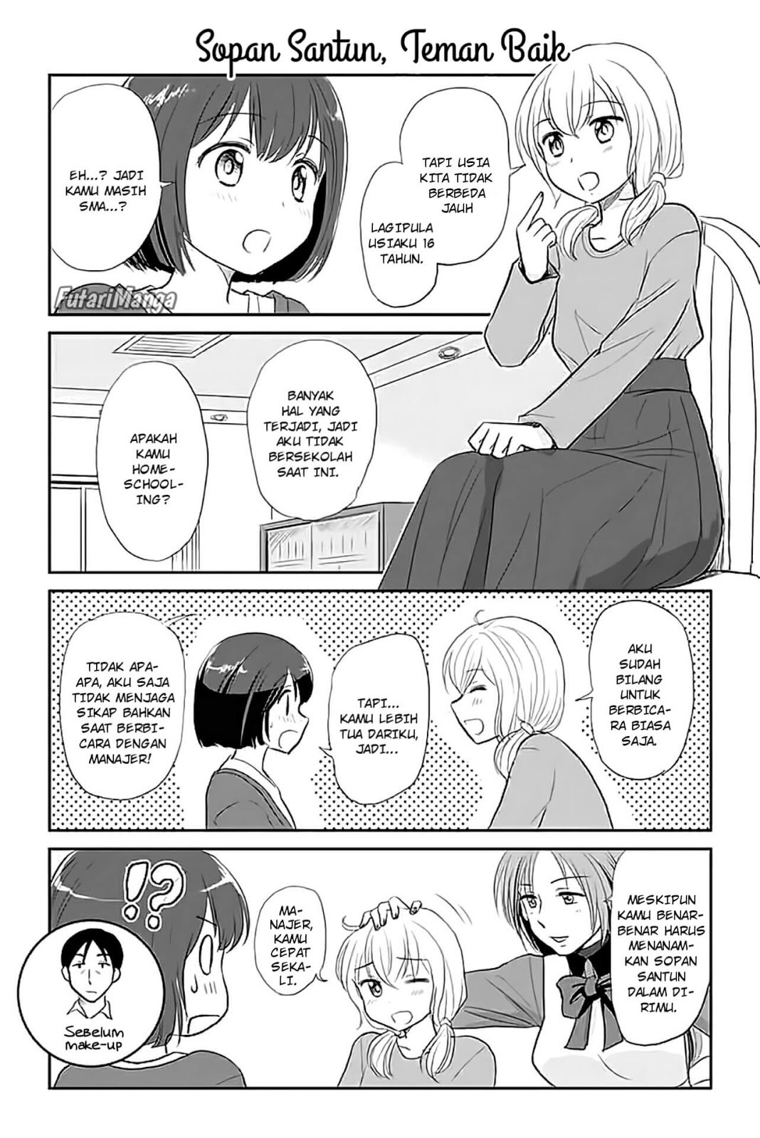 Otome Danshi ni Koisuru Otome Chapter 1 – halaman 12