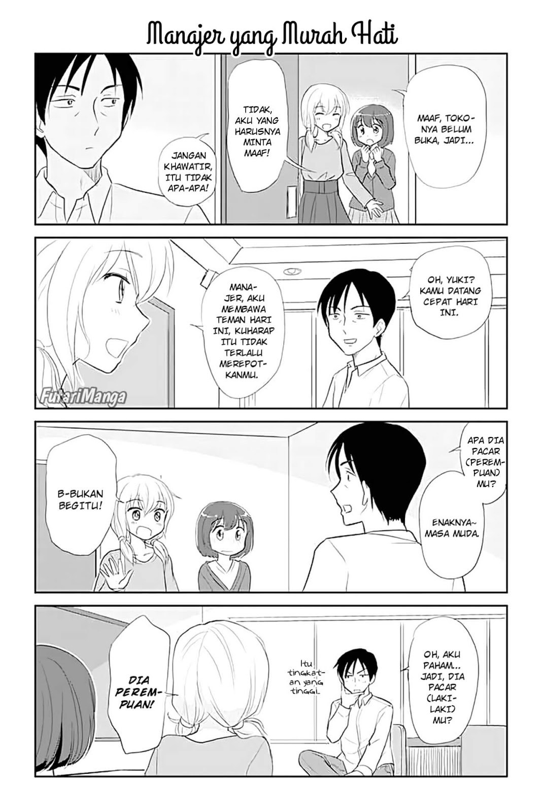 Otome Danshi ni Koisuru Otome Chapter 1 – halaman 9