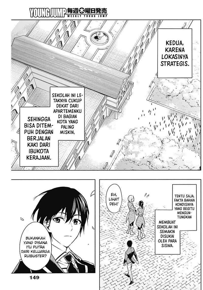 Ouritsu Mahou Gakuen no Saikasei Chapter 4 – halaman 8
