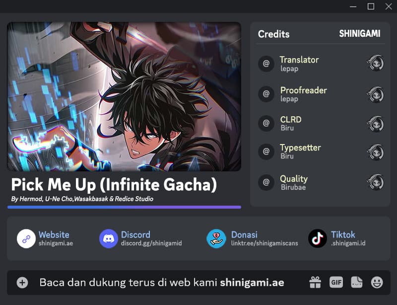 Pick Me Up (Infinite Gacha) Chapter 107 – halaman 1