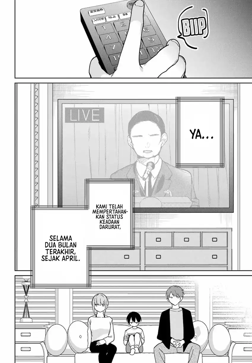 Remote Jugyou ni Nattara Class 1 no Bishoujo to Doukyo Suru Koto ni Natta chapter 20.1 halaman 10