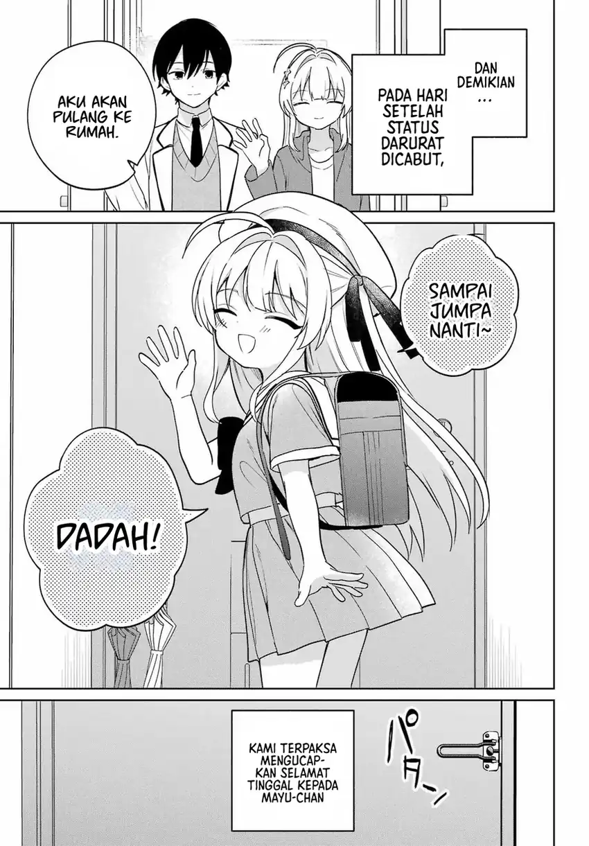 Remote Jugyou ni Nattara Class 1 no Bishoujo to Doukyo Suru Koto ni Natta chapter 20.1 halaman 14