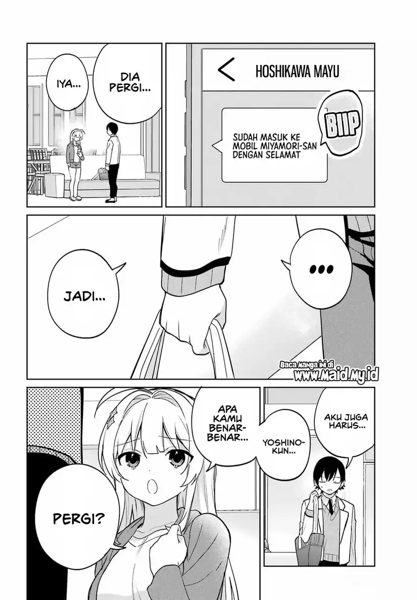 Remote Jugyou ni Nattara Class 1 no Bishoujo to Doukyo Suru Koto ni Natta chapter 20.1 halaman 15