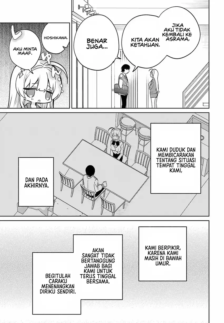 Remote Jugyou ni Nattara Class 1 no Bishoujo to Doukyo Suru Koto ni Natta chapter 20.1 halaman 16