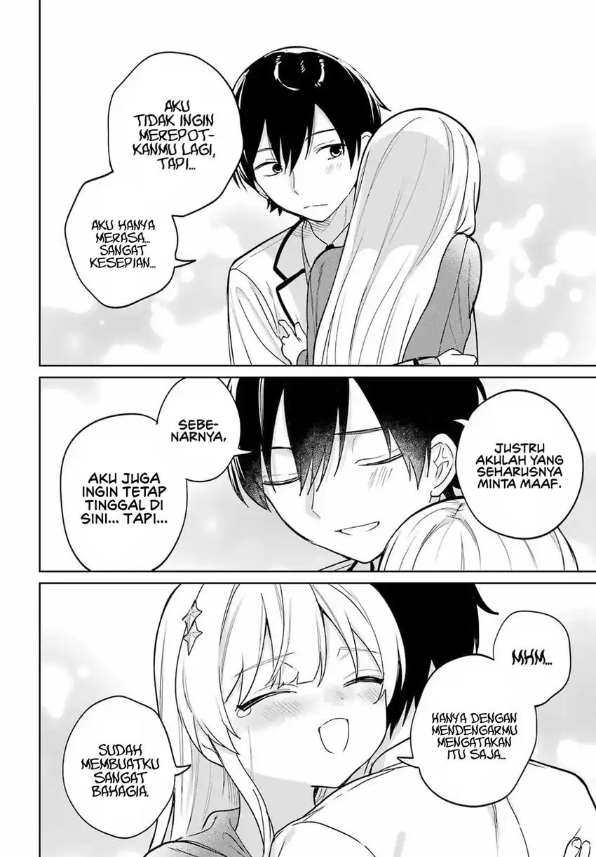 Remote Jugyou ni Nattara Class 1 no Bishoujo to Doukyo Suru Koto ni Natta chapter 20.1 halaman 21