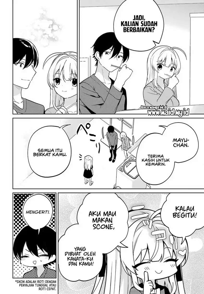 Remote Jugyou ni Nattara Class 1 no Bishoujo to Doukyo Suru Koto ni Natta chapter 20.1 halaman 6