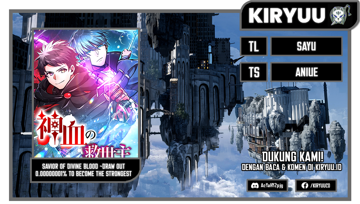 Savior of Divine Blood ~Draw Out 0.00000001% To Become the Strongest~ Chapter 0 – halaman 1