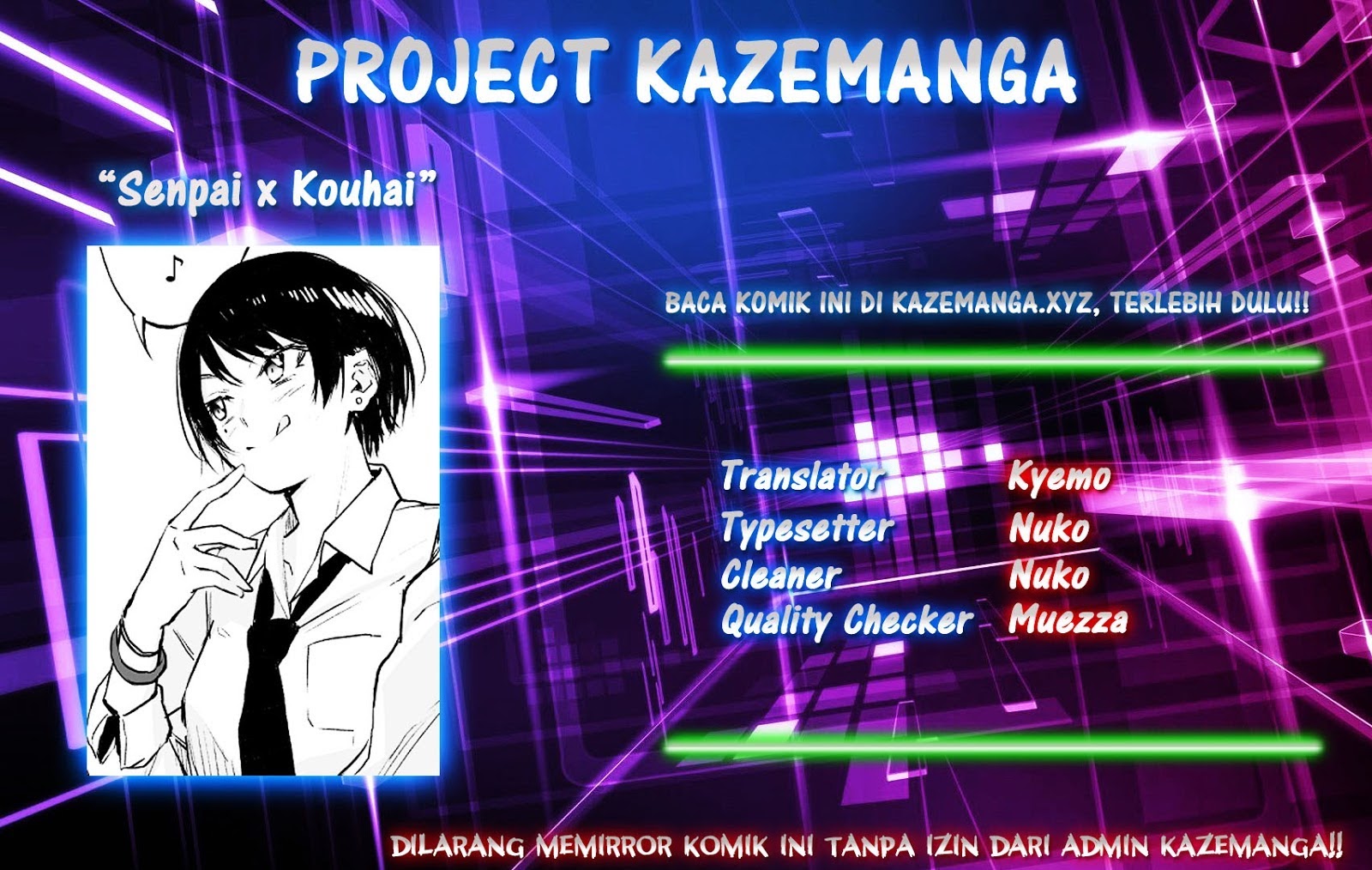 Senpai x Kouhai Chapter 1 – halaman 1