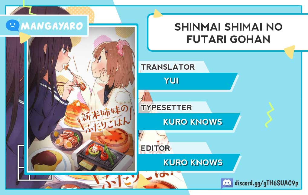 Shinmai Shimai no Futari Gohan Chapter 7 – halaman 1