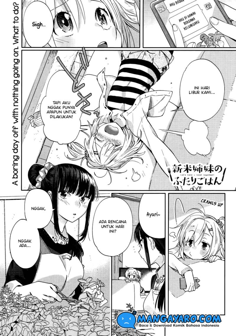 Shinmai Shimai no Futari Gohan Chapter 7 – halaman 2