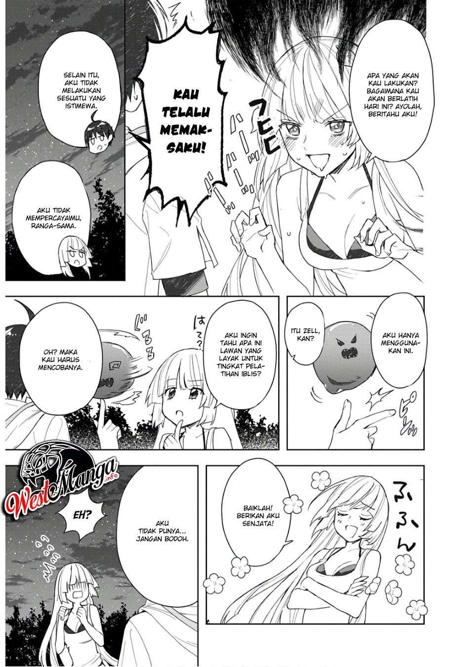 Shitennou Sai Jakudatta Ore. Tensei Shitanode Heionna Seikatsu wo Nozomu Chapter 3.2 – halaman 5