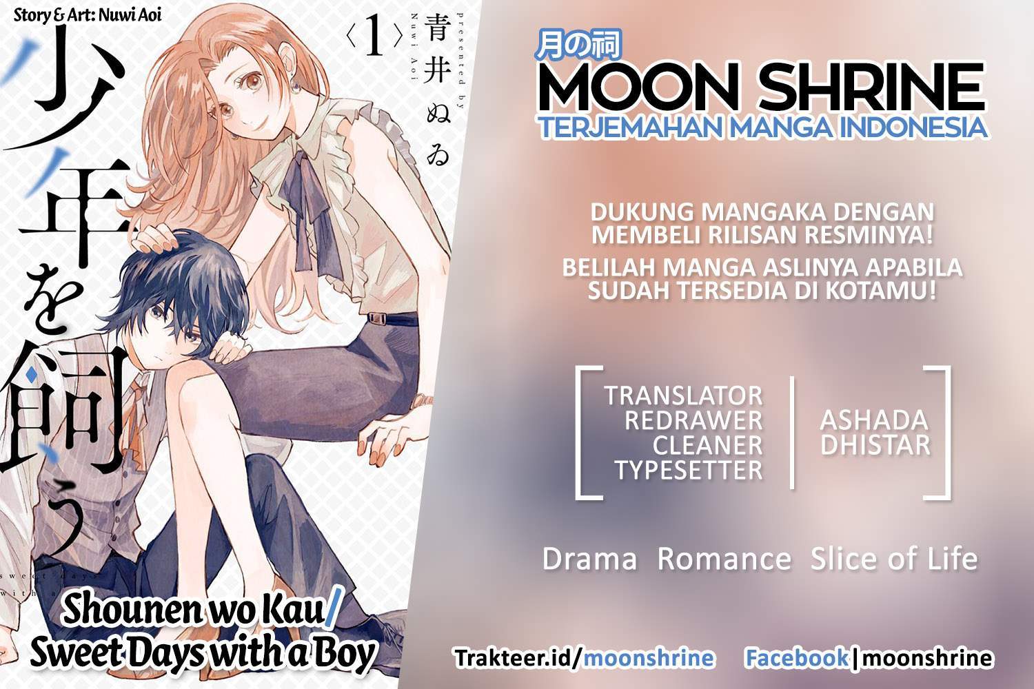 Shounen wo Kau (Sweet Days with a Boy) Chapter 6 – halaman 1