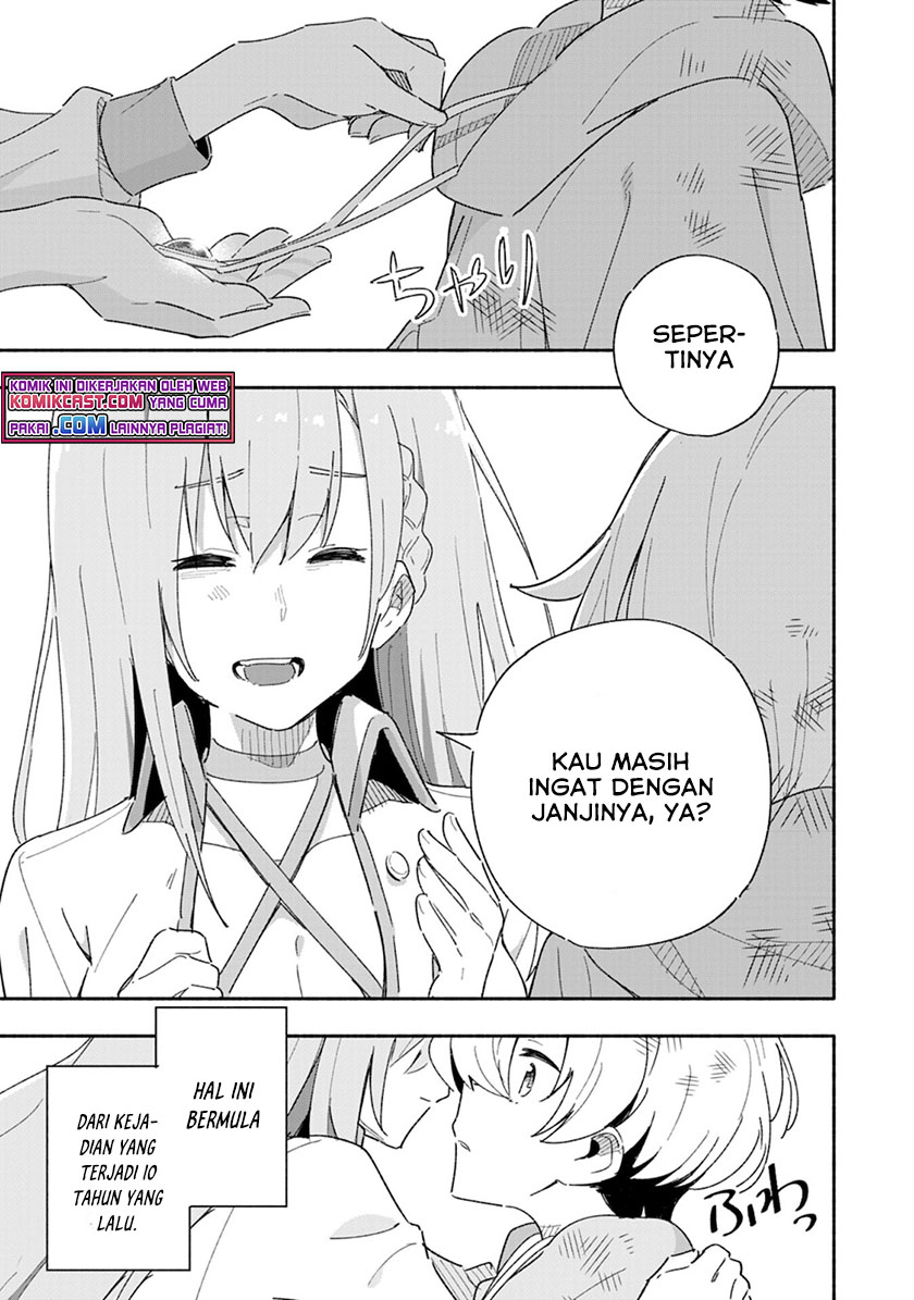 Shourai Kekkon Shiyoune, To Yakusoku Shita You Najimi Ga Tsurugi Hijiri Ninatte Kaette Kita Chapter 1 – halaman 37