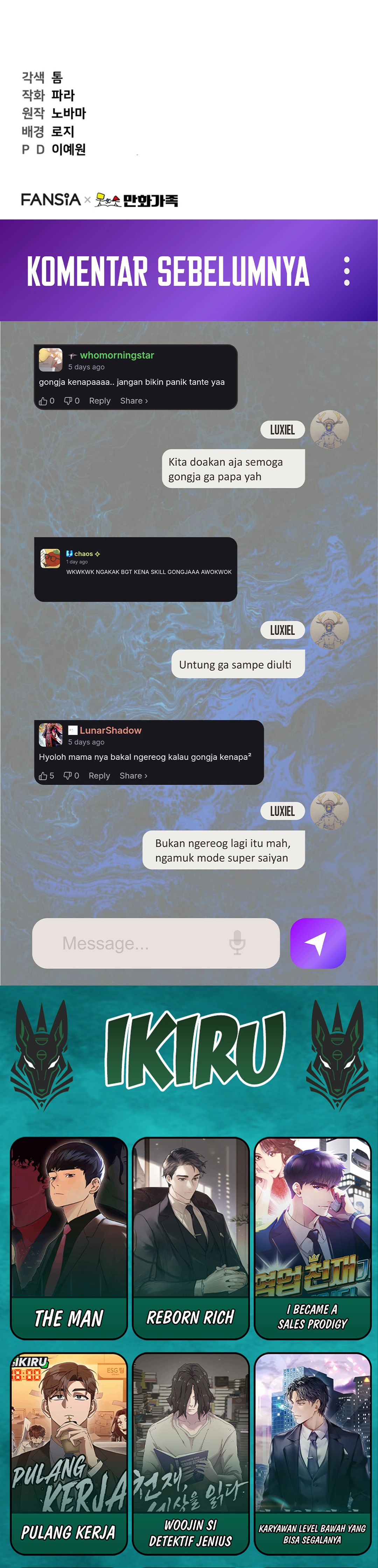 Si Tampan Yang Jenius Sejak Lahir Chapter 38 – halaman 56