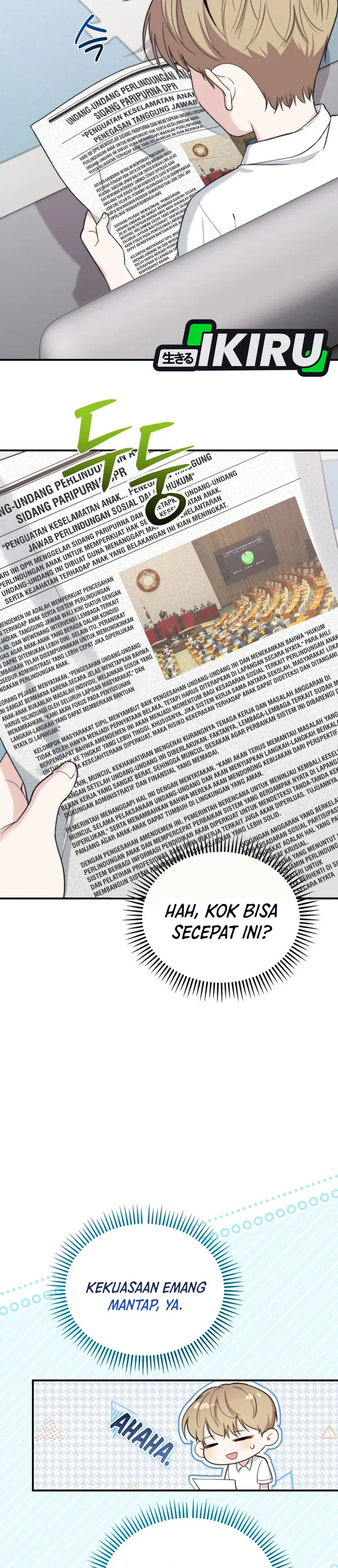 Si Tampan Yang Jenius Sejak Lahir Chapter 50 – halaman 14