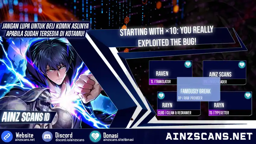 Starting with ×10: You Really Exploited the Bug! Chapter 4 – halaman 1