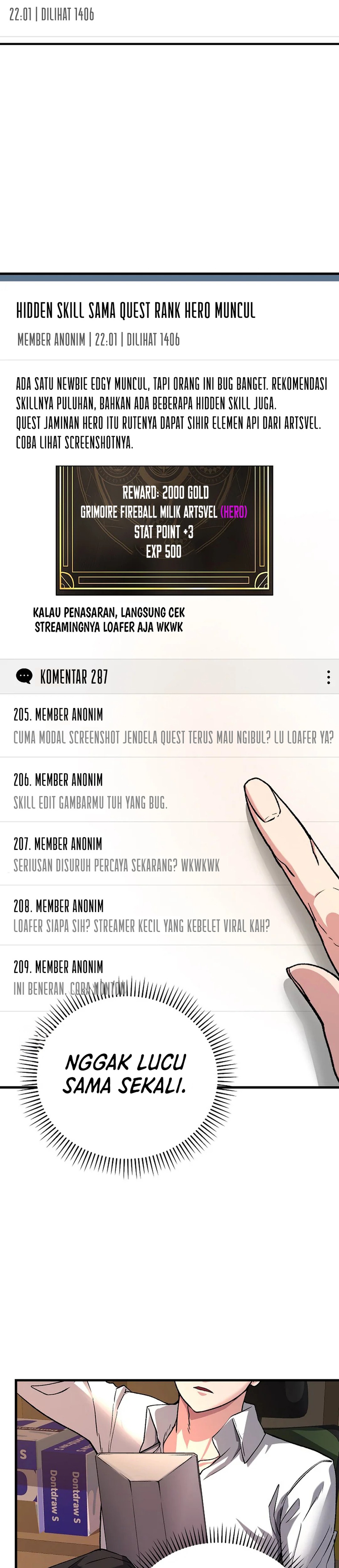 Strategi Rahasia Sang Streamer Chapter 6 – halaman 4