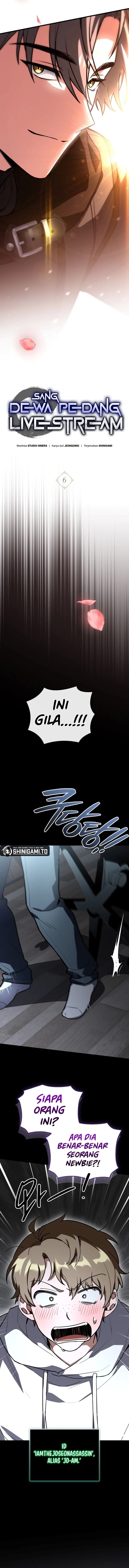 Sword God's Livestream chapter 6 halaman 5