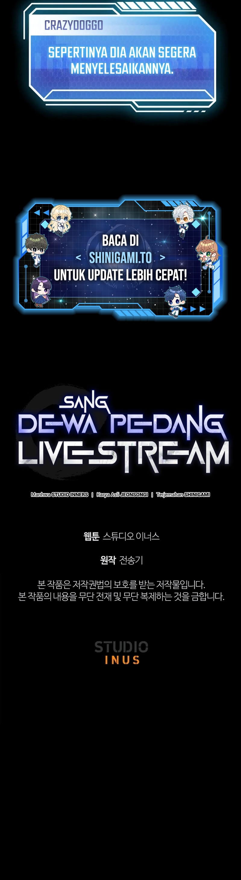 Sword God's Livestream chapter 9 halaman 15