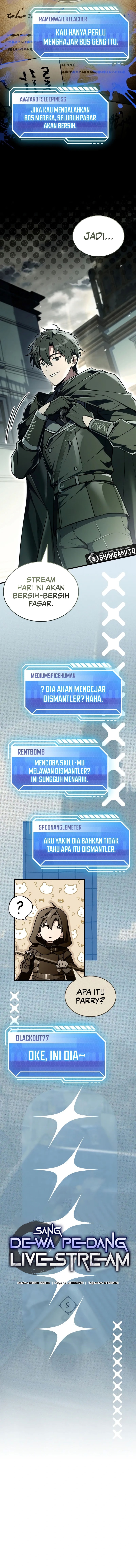 Sword God's Livestream chapter 9 halaman 6