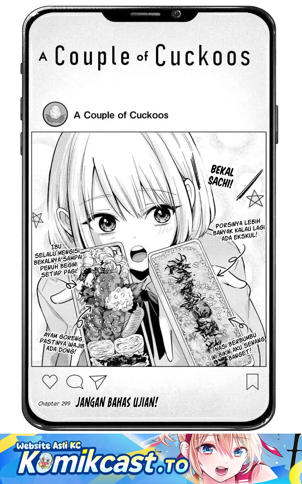 Kakkou no Iinazuke Chapter 299 – halaman 2