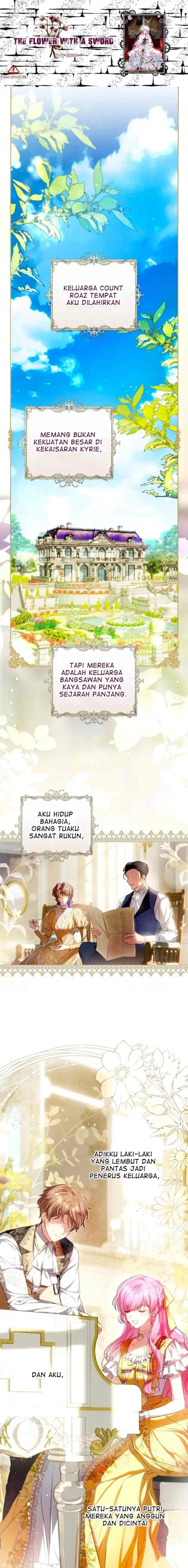 The Flower Who Bears The Sword Chapter 2 – halaman 1