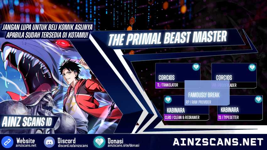 The Primal Beast Master Chapter 1 – halaman 1