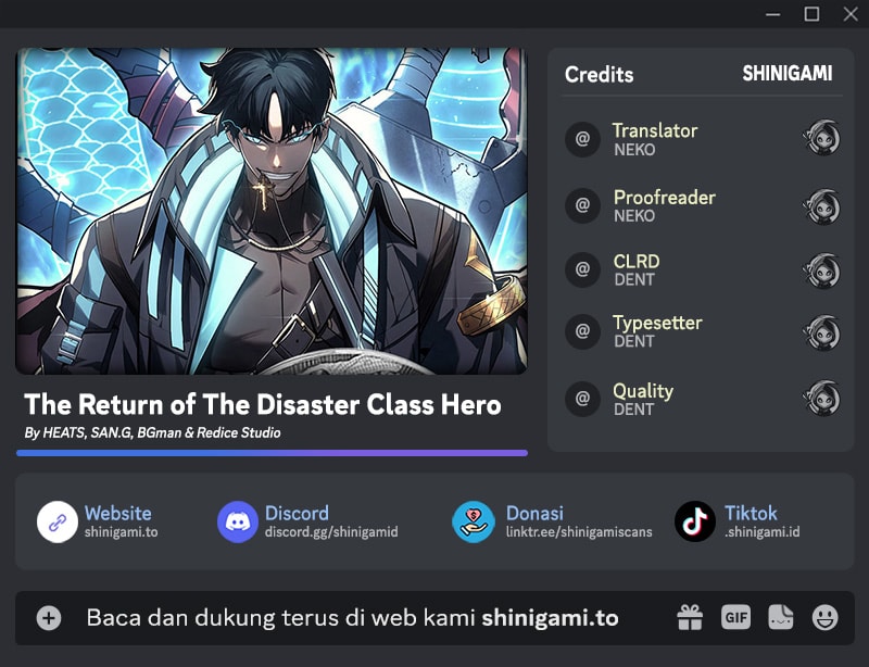 Return of the Disaster-Class Hero Chapter 181 – halaman 1